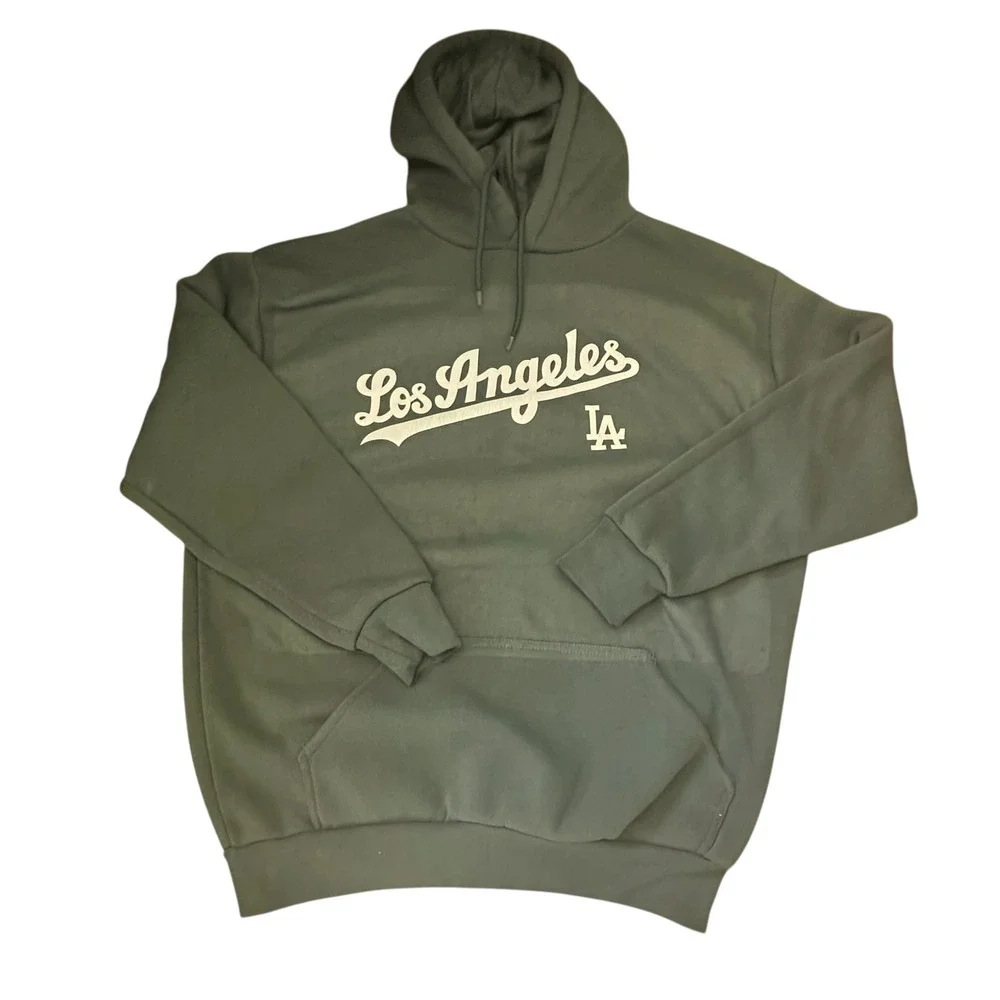 Original‎ Deluxe Supply Los Angeles Hoodie Olive Green Mens XL